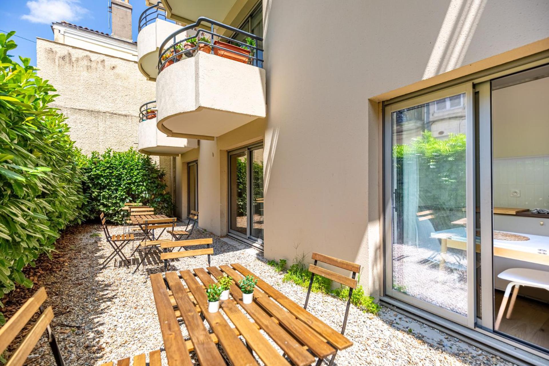 Lavie Maison Balneo Garden Flat Bordeaux Eksteriør bilde
